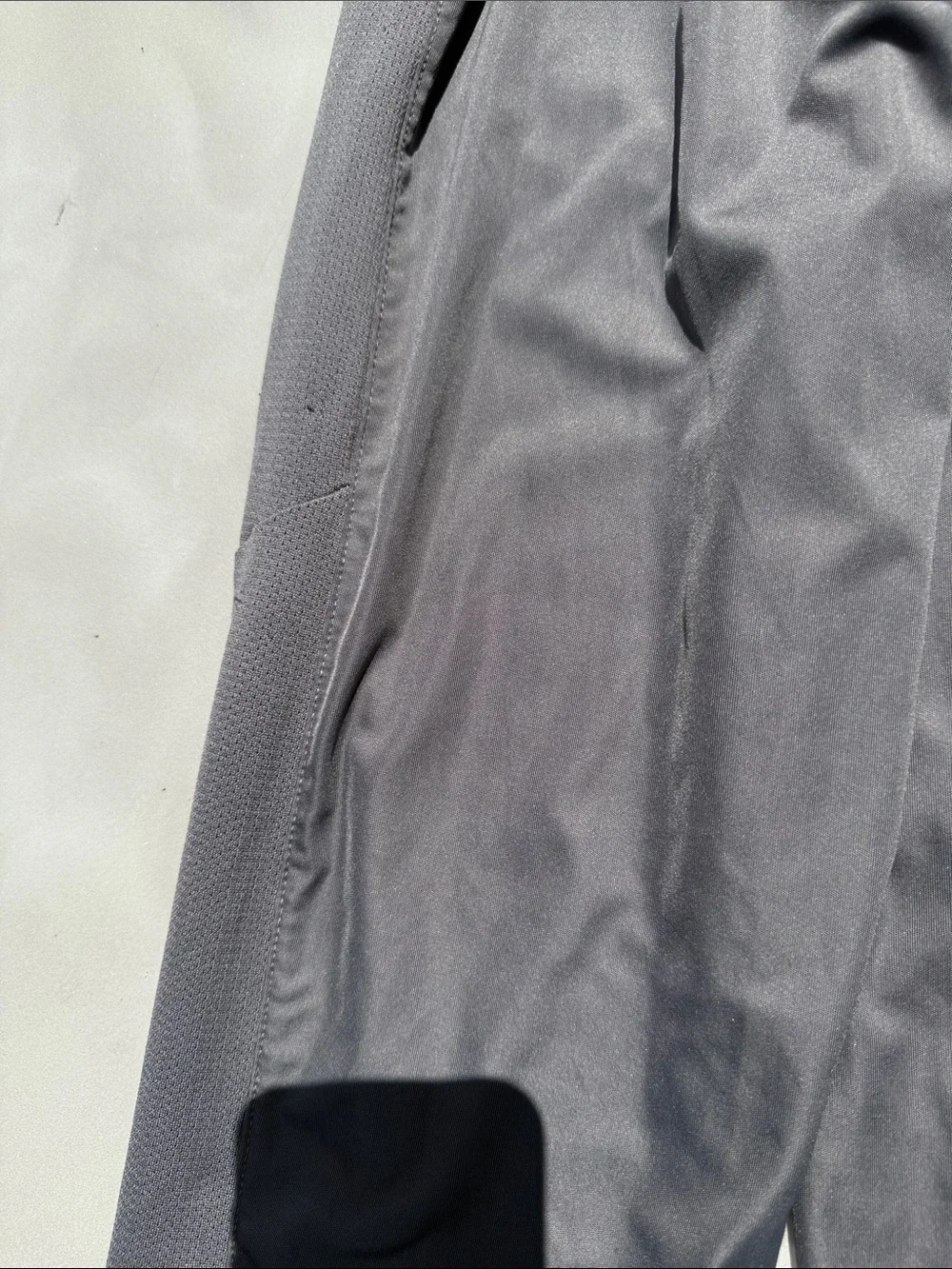 Youth Gray Athletic lightweight Track Pants - Breathable Performance